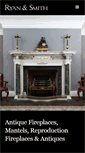 Mobile Screenshot of antiquefireplacesireland.com